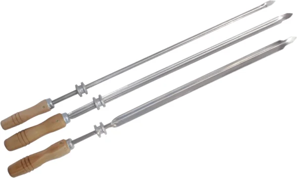 Espetos Rotativos Profissionais De Inox