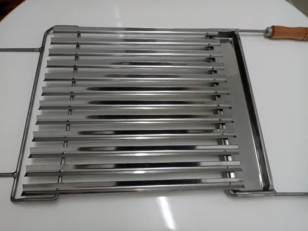 Grelha Argentina Em Inox 304
